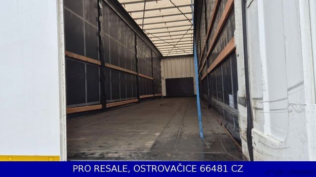 Open semitrailer with tarp KRONE SD MEGA LINER + LIFTACHSE