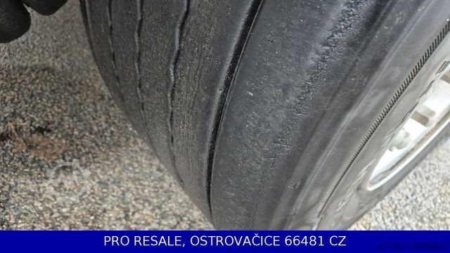 Open semitrailer with tarp KRONE SD MEGA LINER + LIFTACHSE