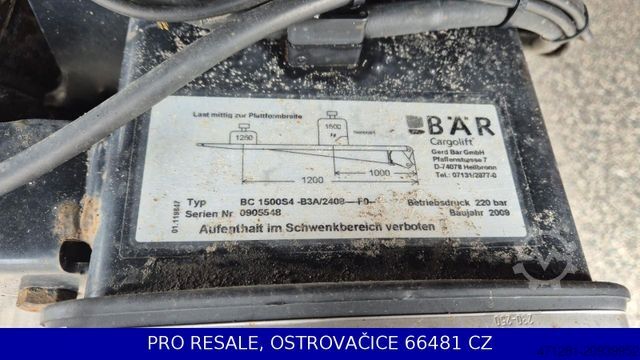 Flatbed truck with tarp IVECO EUROCARGO ML 140E28 EURO 5 + PRITSCHE 7,29 + LBW