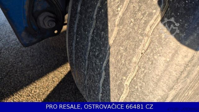 Open semitrailer with tarp KRONE SD PROFI LINER + LIFTACHSE