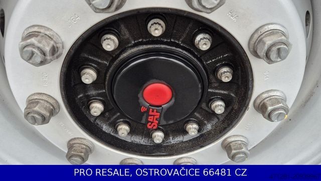 Open semitrailer with tarp KÖGEL SN 24 CARGO + LIFTACHSE