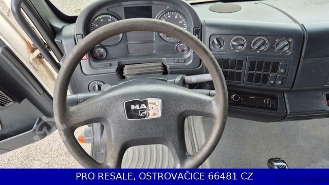 Roll-off tipper truck MAN TGL 12.180 BB EURO 3 - ABROLLKIPPER + KONTAINER