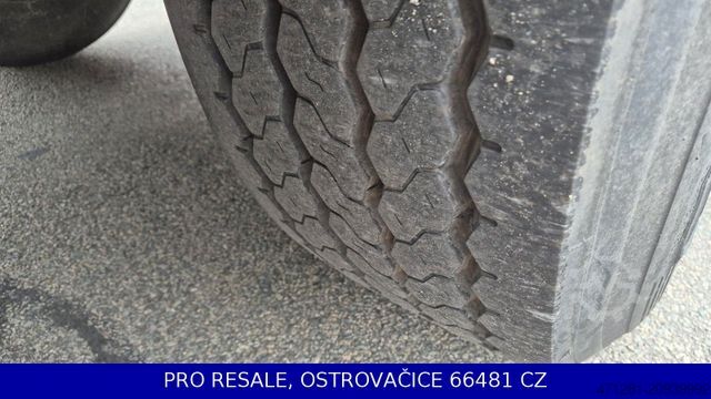 Open semitrailer with tarp SCHWARZMÜLLER SPA 3/E STD + LIFTACHSE