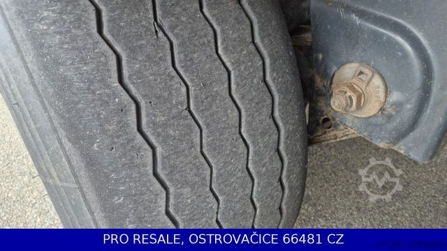 Open semitrailer with tarp SCHWARZMÜLLER SPA 3/E STD + LIFTACHSE