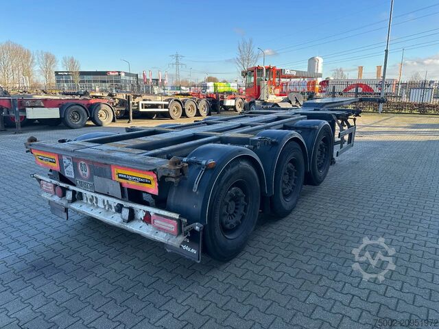 Containertransport D-TEC FLEXITRAILER / 45FT High Cube  MULTI / SAF + SC...