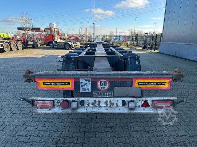Containertransport D-TEC FLEXITRAILER / 45FT High Cube  MULTI / SAF + SC...