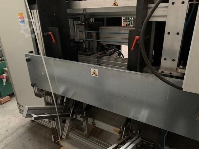 Element-Schleif-/Hobelmaschine, elektronisch, mit automatischer Be- und Entladung, Marke Promac Promac BIPLANE 1200