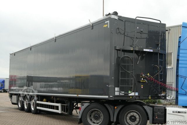 Walking floor semitrailer STAS Biostar, 92m³, 10mm Boaden, Funk, Luft-Lift, SAF