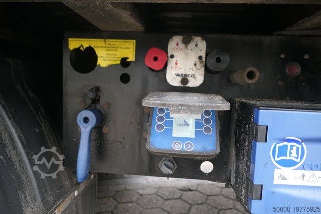 Walking floor semitrailer STAS Biostar, 92m³, 10mm Boaden, Funk, Luft-Lift, SAF