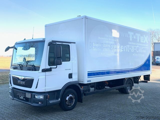 Box van MAN TGL 8.180 BL_ manual_ Klima_ AHK_ 3 Sitze_ 6,05m