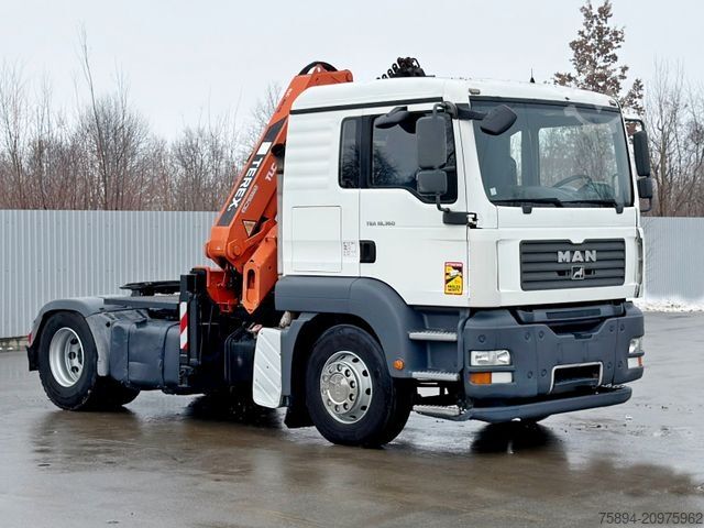 Standard tractor unit MAN TGA 18.360 * Sattelzugmaschine  * TEREX 165.2E