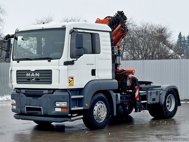 Standard tractor unit MAN TGA 18.360 * Sattelzugmaschine  * TEREX 165.2E