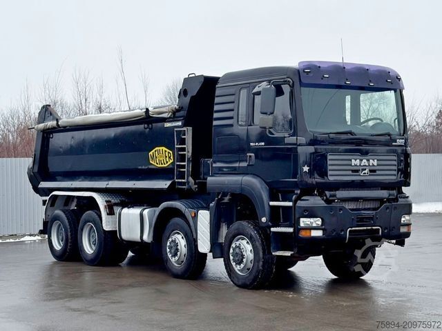Tipper truck MAN TGA 41.430 KIPPER * 8x8 * TOP