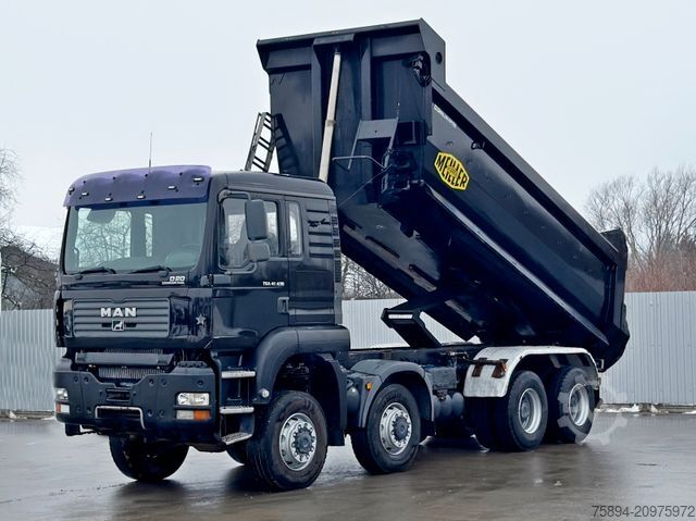 Tipper truck MAN TGA 41.430 KIPPER * 8x8 * TOP