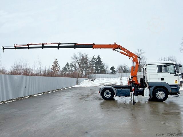 Truck mounted crane MAN TGA 18.360* Sattelzugmaschine * TEREX 165.2E