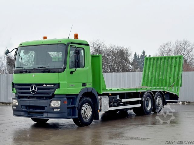 Car carrier truck MERCEDES-BENZ ACTROS 2532 * Pritsche 7,70 m * 6x2