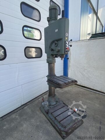 Column drilling machine MK4, geared drilling machine, pillar drill INFRATIREA - ORADEA PH-31
