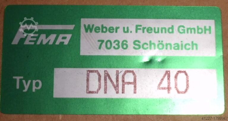 Hydraulic pressure switch Fema DNA 40