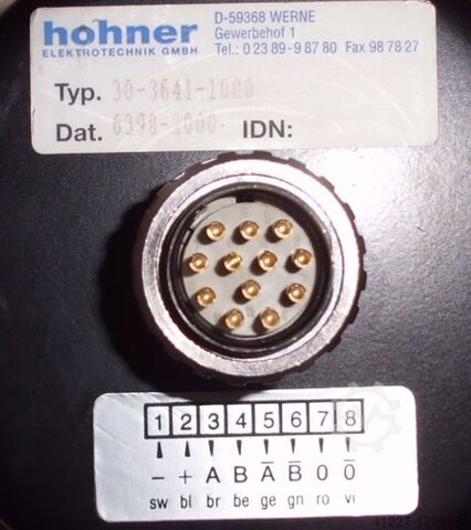 Incremental encoder Hohner 30-3641-1000