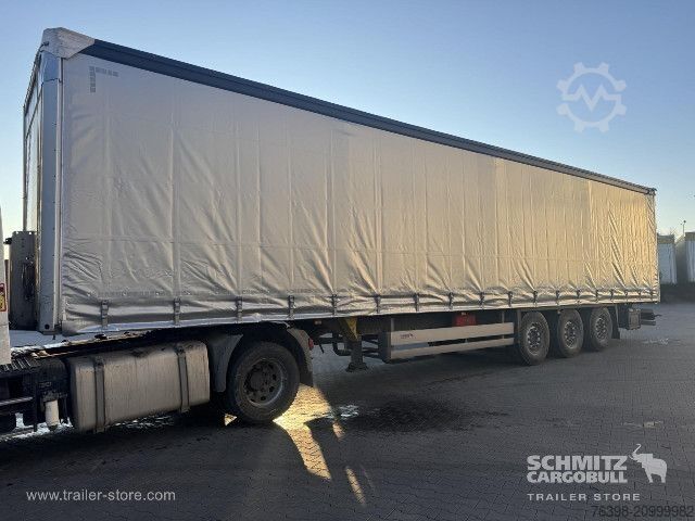 Auflieger mit Pritsche & Plane Schmitz Cargobull Curtainsider Standard