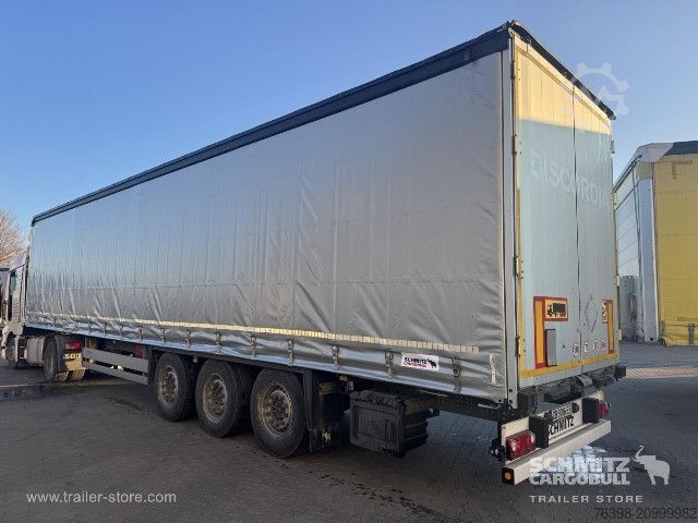 Open semitrailer with tarp Schmitz Cargobull Curtainsider Standard