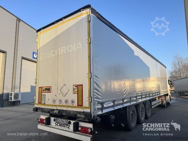 Open semitrailer with tarp Schmitz Cargobull Curtainsider Standard