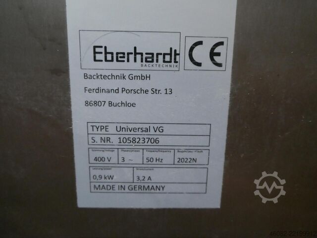 Bread rounder/long moulder Eberhardt Universal VG