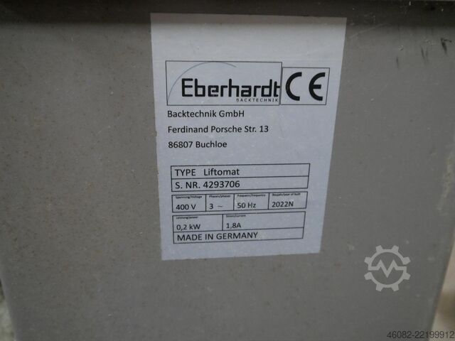 Bread rounder/long moulder Eberhardt Universal VG