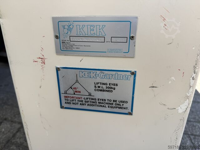 Rotary screen/sifter kek 800