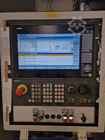 CNC machining center with rotary table MAKA DC 7