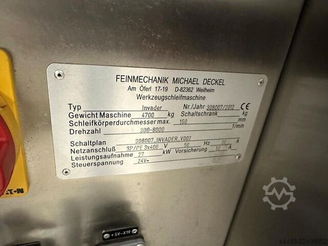 2012 Deckel Flexus Invader Deckel Flexus Invader