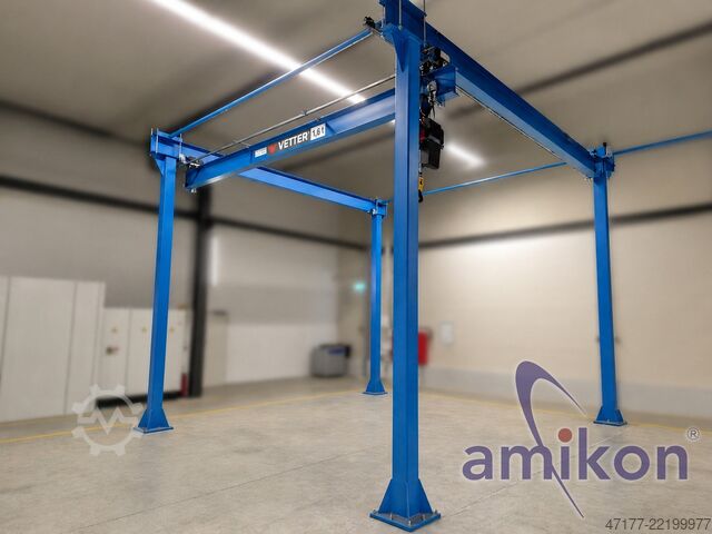 Two-rail gantry electric chain hoist Vetter P300 Portalkran 1,6t Krananlage