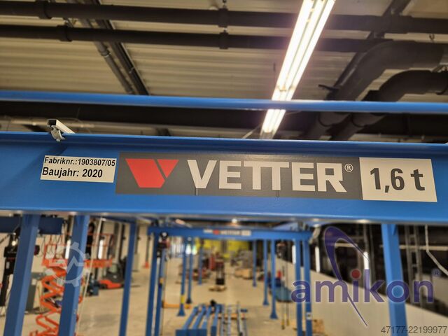 Two-rail gantry electric chain hoist Vetter P300 Portalkran 1,6t Krananlage