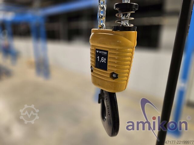 Two-rail gantry electric chain hoist Vetter P300 Portalkran 1,6t Krananlage