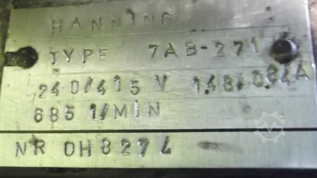 Adjustable gear motor 0.18 kW 81-485 rpm Lenze A03-R14