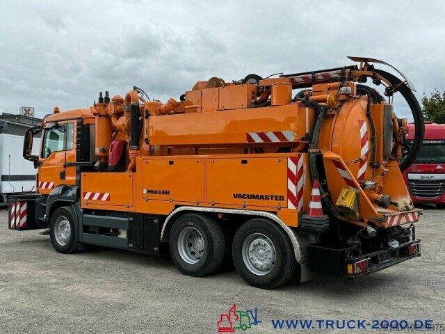 Vacuum tank truck MAN 26.320 Müller Kanal Sauger + Sinkkastenreiniger