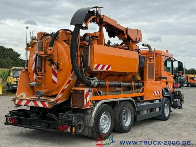 Vacuum tank truck MAN 26.320 Müller Kanal Sauger + Sinkkastenreiniger