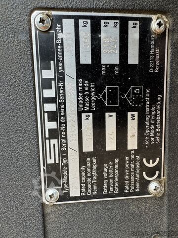VS-22353 Electric triplex stacker Still, 4,940mm freelift STILL EGVS14