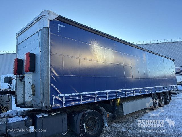 Open semitrailer with tarp Schmitz Cargobull Semitrailer Curtainsider Standard