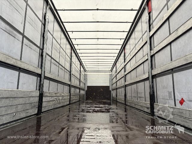 Open semitrailer with tarp Schmitz Cargobull Semitrailer Curtainsider Standard