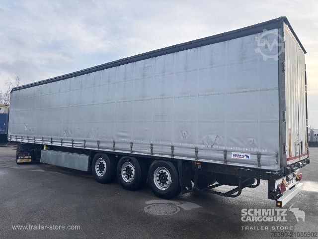 Open semitrailer with tarp Schmitz Cargobull Semitrailer Curtainsider Standard