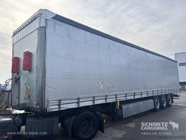 Open semitrailer with tarp Schmitz Cargobull Semitrailer Curtainsider Standard