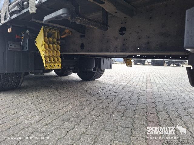 Open semitrailer with tarp Schmitz Cargobull Curtainsider Mega