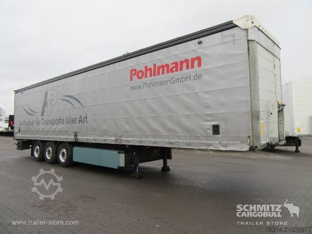 Open semitrailer with tarp Schmitz Cargobull Curtainsider Standard Getränke