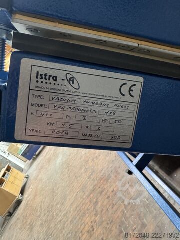 Vacuum membrane press Istra-AmSIA Vacuum Press VPR-3500