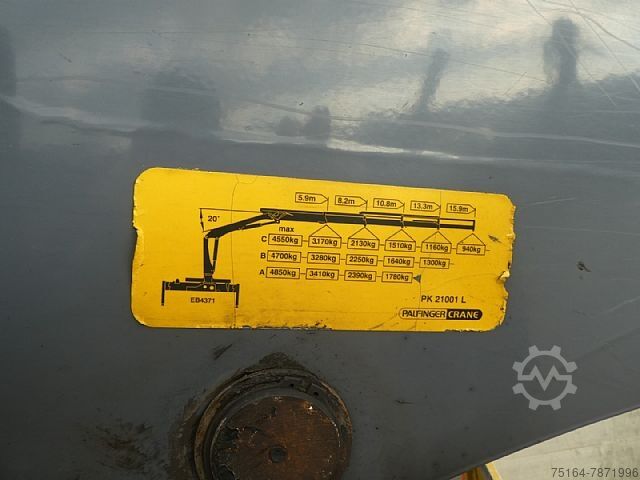 Pritsche offen MAN TGX 26.440 6x2  Nachlauflenkachse