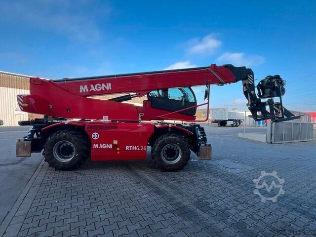 Teleskoplader Magni RTH 6.26 / nur 849h ! / Gabel / 5 t Winde