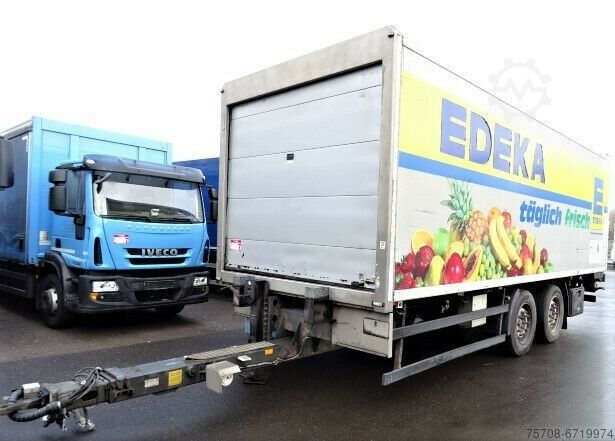 Kühlanhänger ACKERMANN-FRUEHAUF Tandem durchladbar 2,5to LBW Frigoblock 19 Pal.