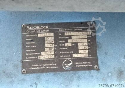 Kühlanhänger ACKERMANN-FRUEHAUF Tandem durchladbar 2,5to LBW Frigoblock 19 Pal.