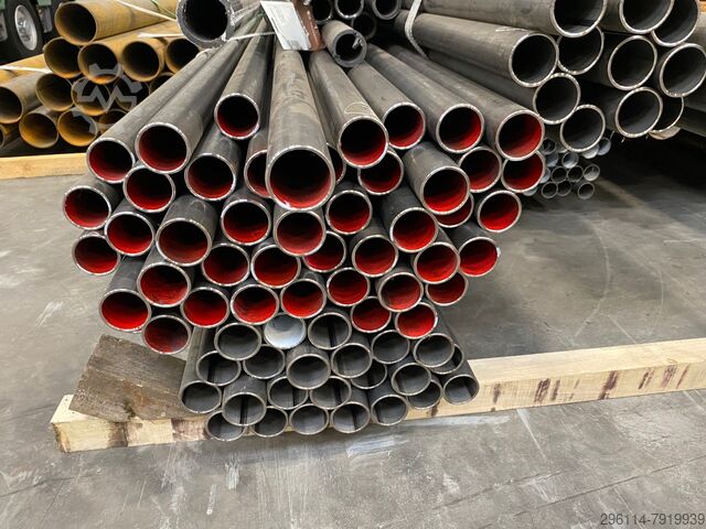 Geschweißte Rohre 65 x 4 und 70 x 6,8 mm. . Stalen Buizen Surplus No certificates